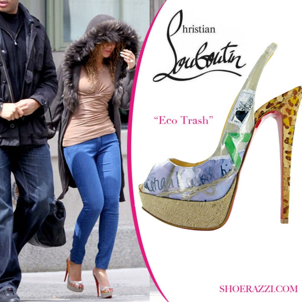 NEW CHRISTIAN LOUBOUTIN ECOTRASH Stiletto Pump